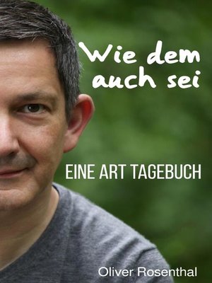 cover image of Wie dem auch sei